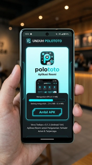 Tampilan halaman APK polototo